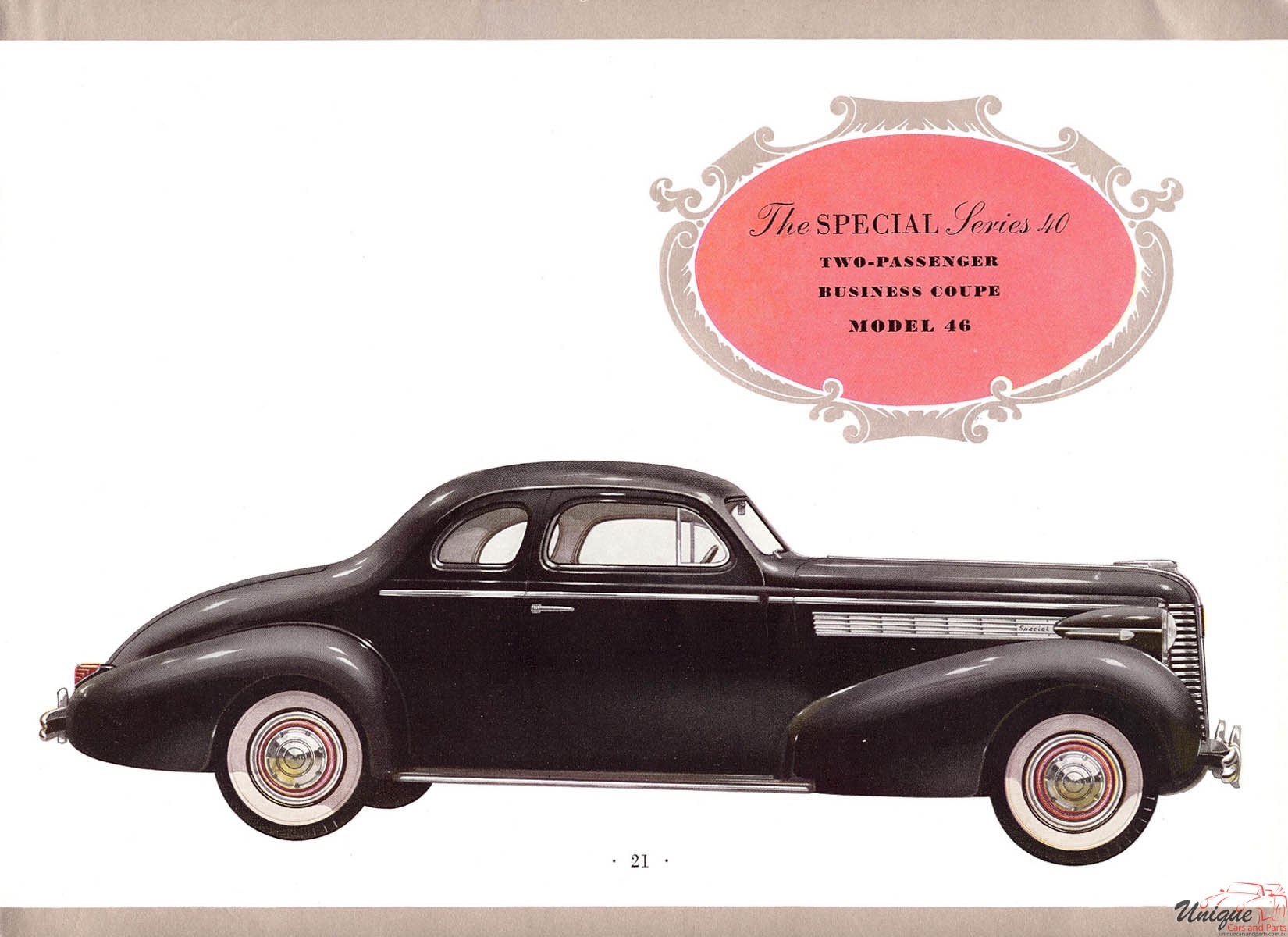 1938 Buick Prestige Brochure Page 18